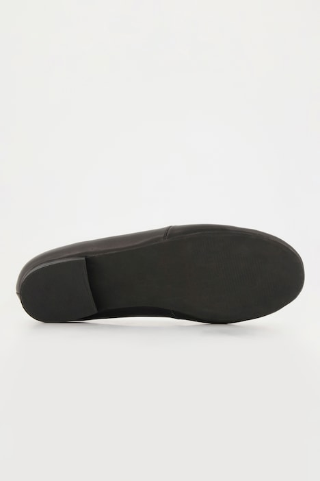Leder-Loafer, Ringschnalle, Weite H