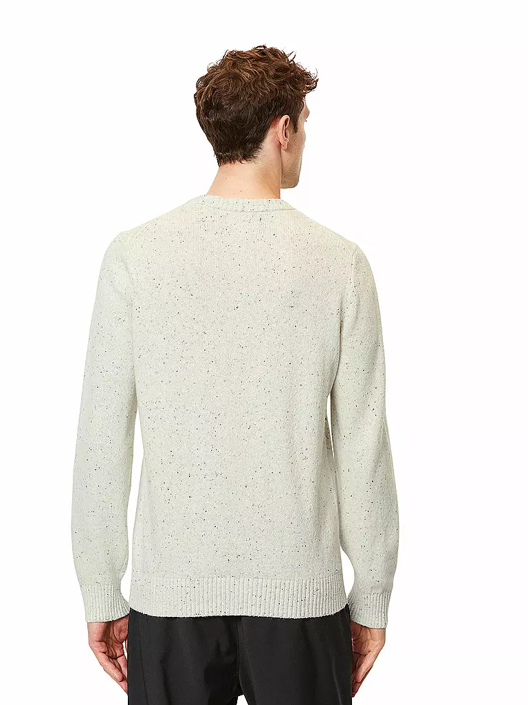 MARC O'POLO Pullover weiss