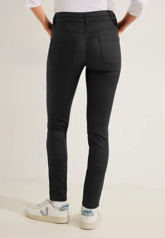 Casual Fit Coating Hose - Black