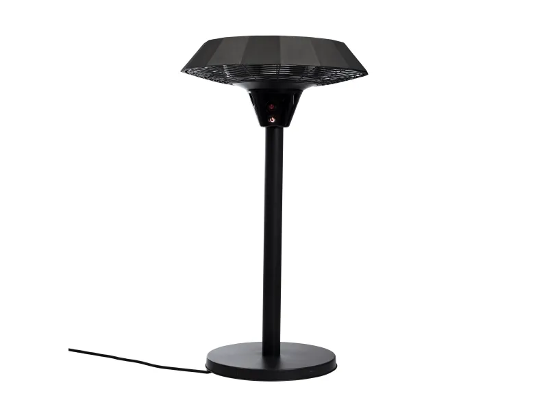HORTUS Terrassevarmer bordmodel UFO 800/1200/2000 W, HA, sort (211-361)