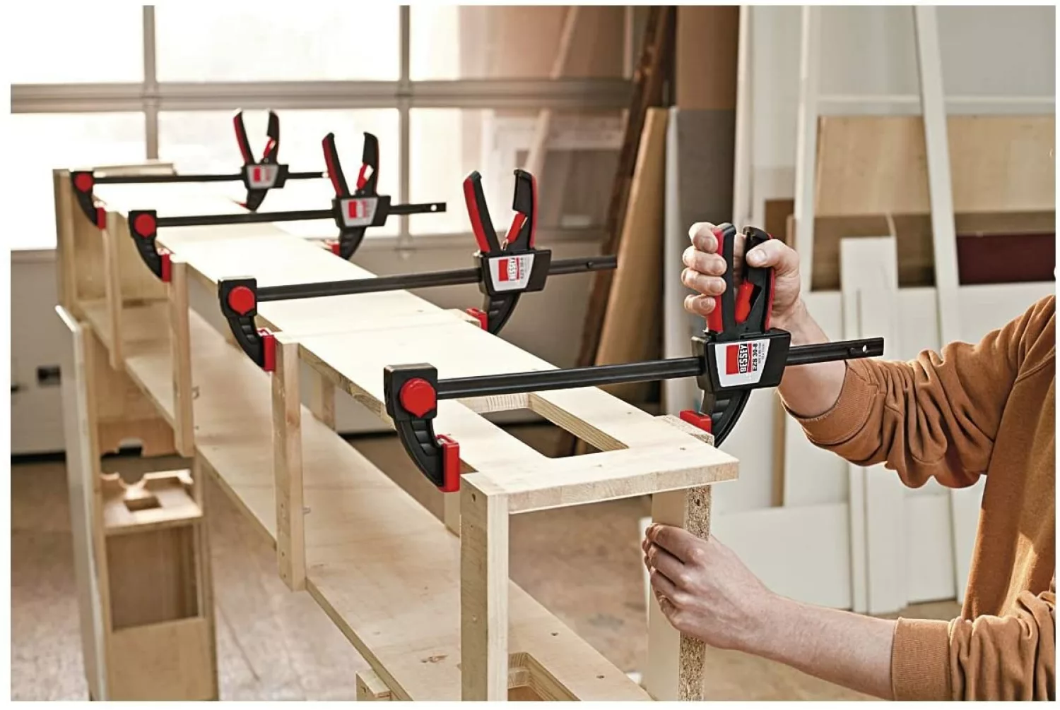 Bessey EZS308 Eenhands Lijmtang - 300 x 80mm
