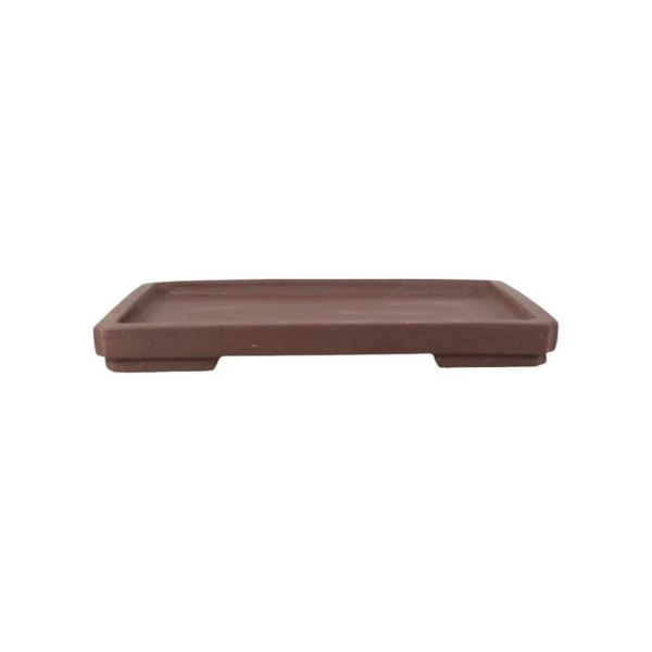 Luso Bonsai Prato Cerâmica Rectangular 51*36*4 cm Sem Esmalte - Yixing - 06111