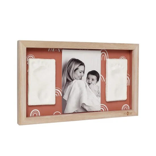 Cadre 2 empreintes   Rainbow Terracotta        de               Petit Artichaut