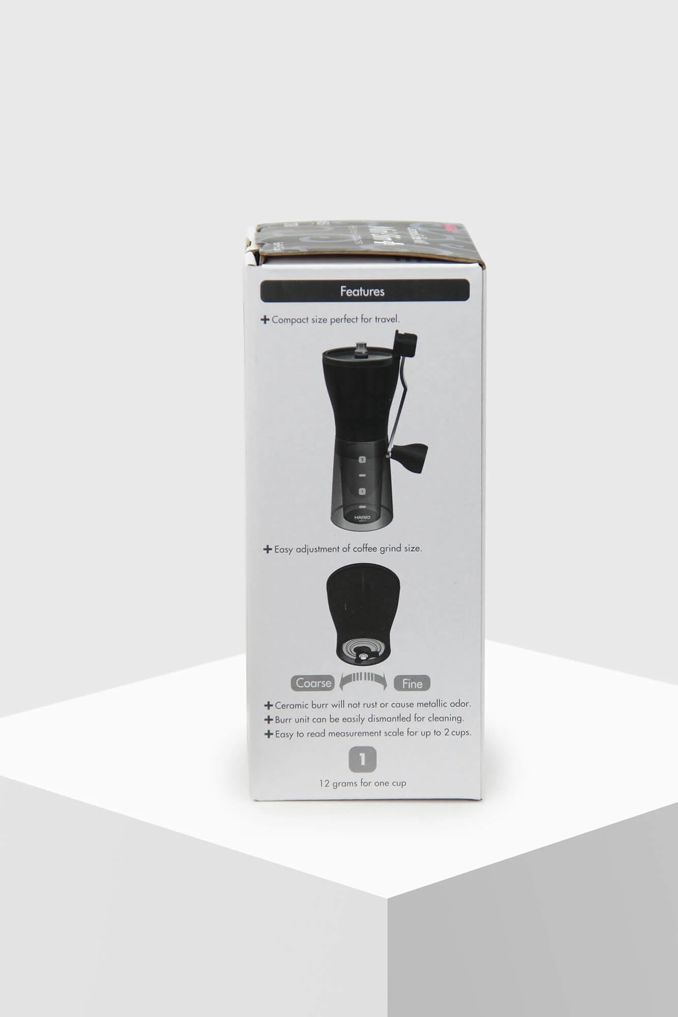 Hario Ceramic Coffee Mill Mini-Slim Plus