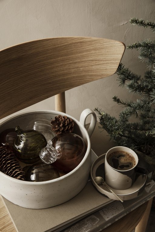 Ferm Living Inlay mok en schotel