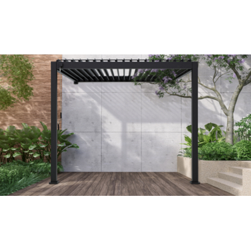 Pergola Classic Antraciet 3x3 - 2 palen