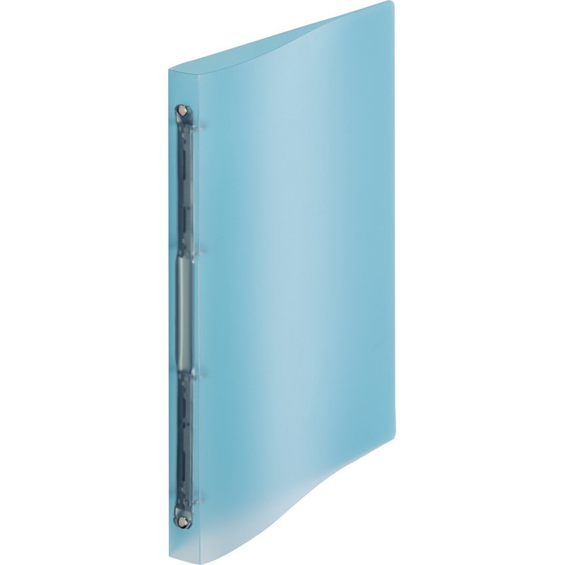 Classeur 4 anneaux plastifié Viquel Propysoft A4 - Dos 2,5 cm couleurs pastels translucides assorties