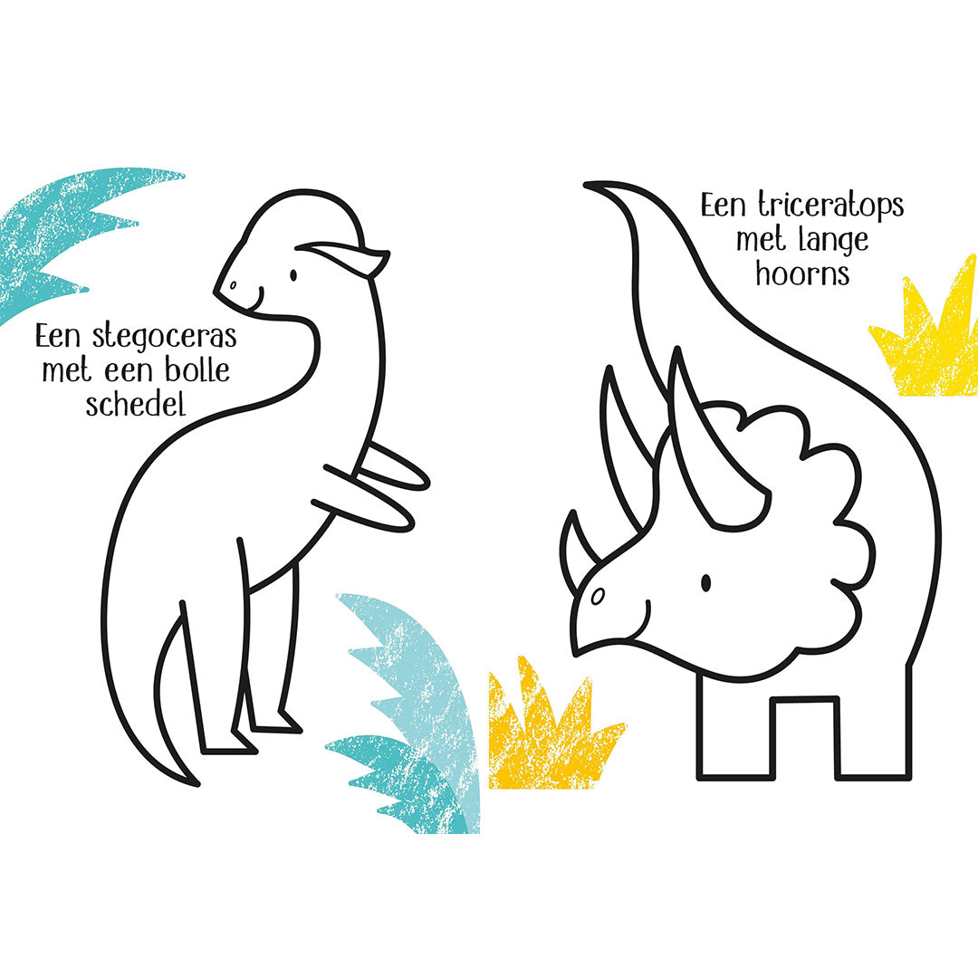 Uitgeverij usborne spelletjeskoffer dinosaurussen