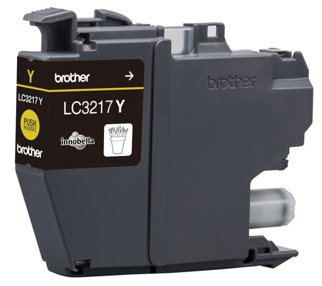 Brother blækpatron LC-3217Y Gul
