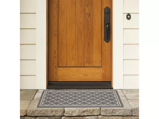 Tapis Anthracite & Beige 79 X 152 cm - Bleeker