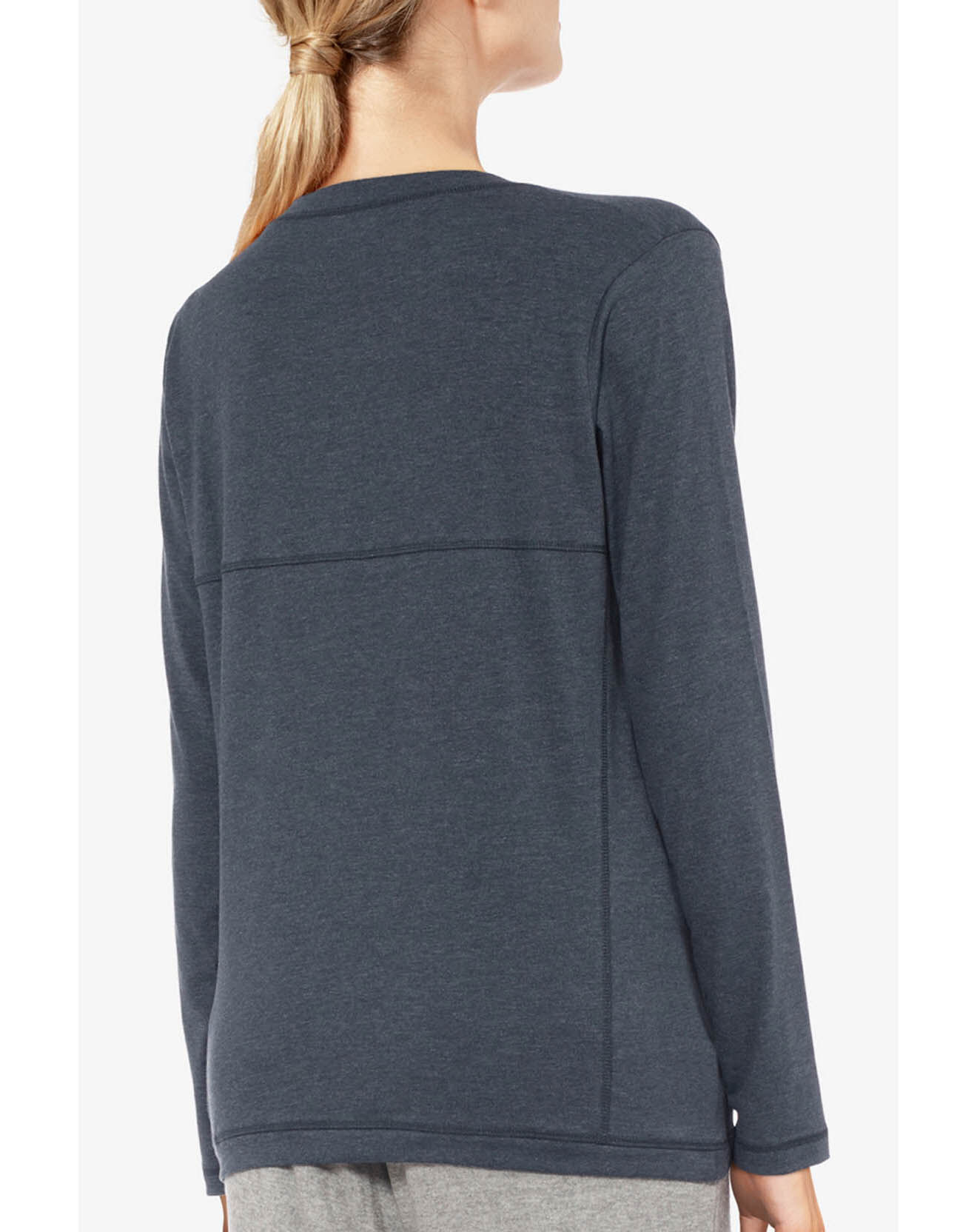Femilet T-Shirt de pyjama bleu pétrole