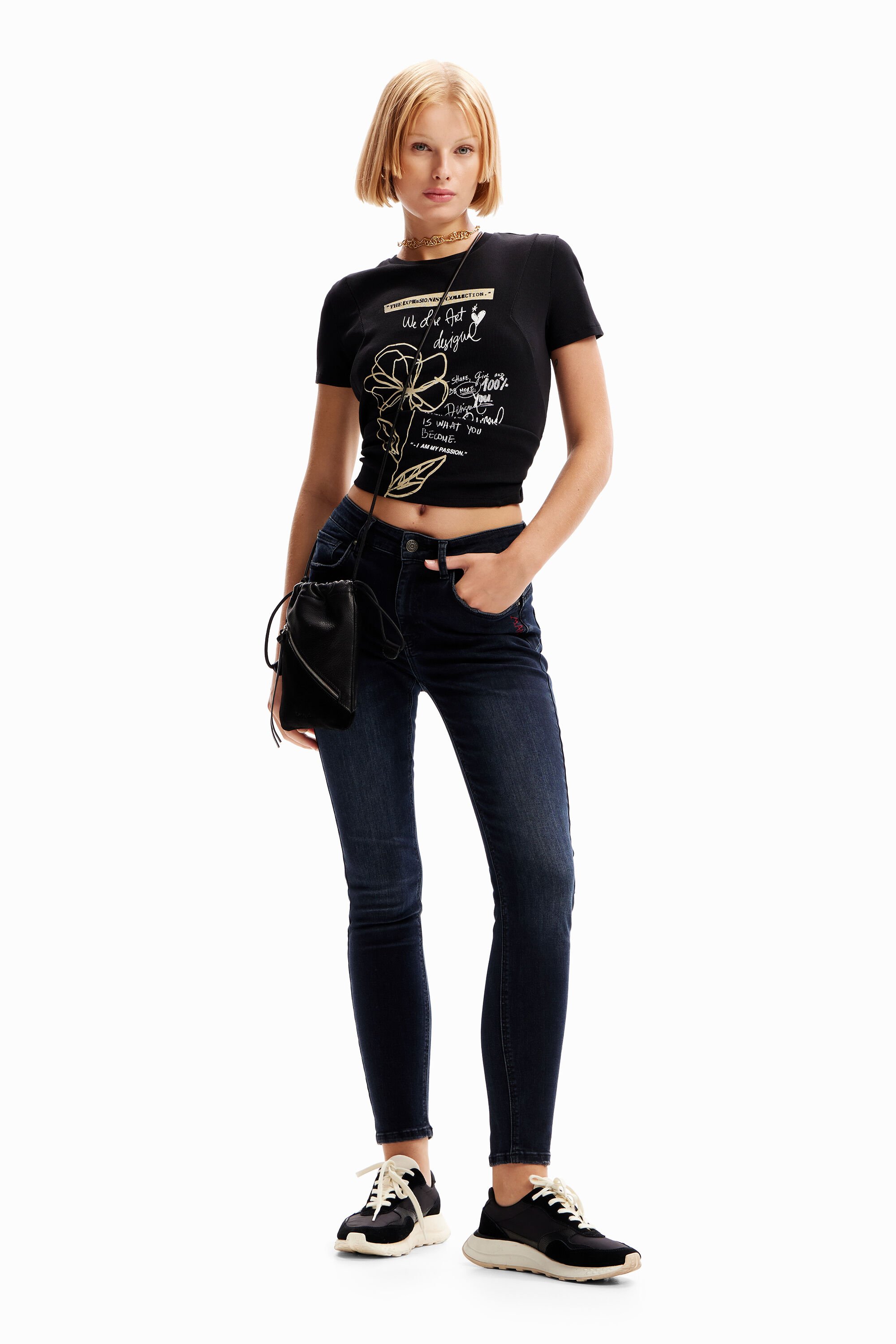 Jean skinny push-up