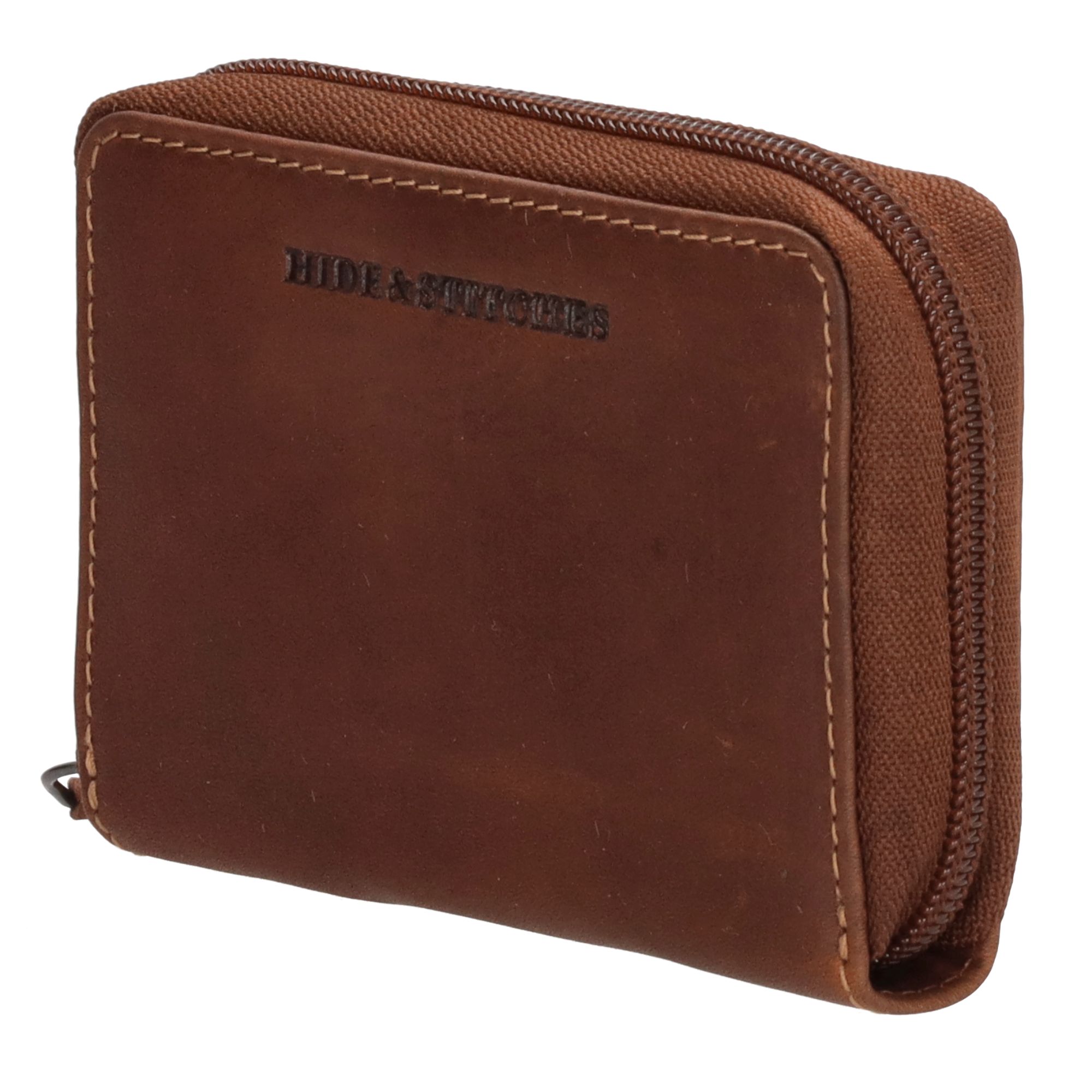 Hide & Stitches Japura Portemonnee Cognac