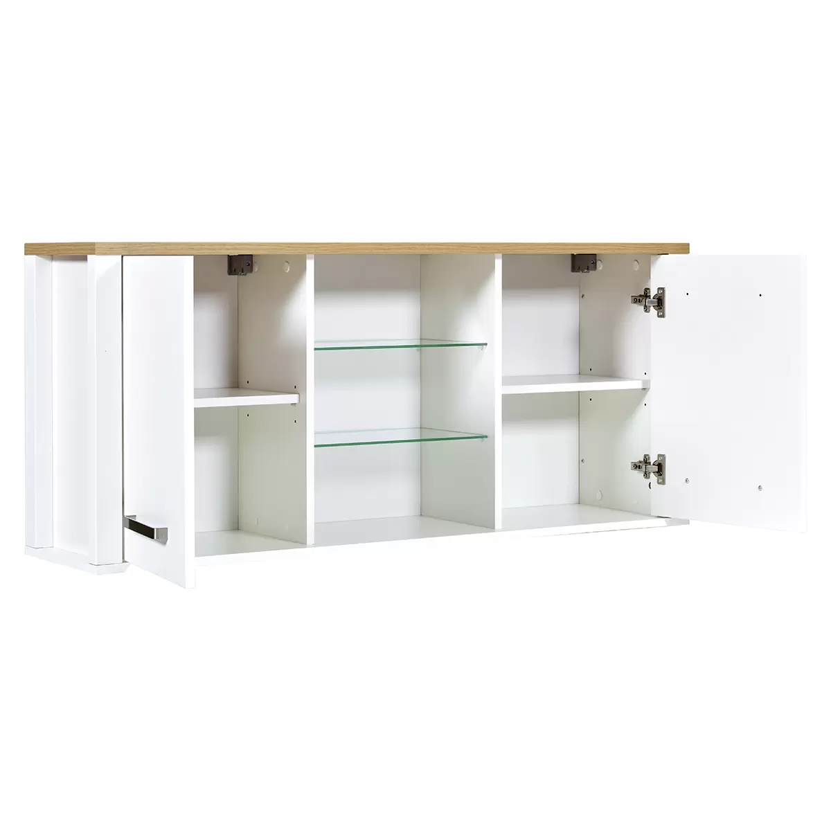 Hängeschrank Sicilia Artisan Eiche,weiss