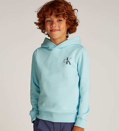 Calvin Klein H?ttetr?je - Small Monogram - Ozone Blue