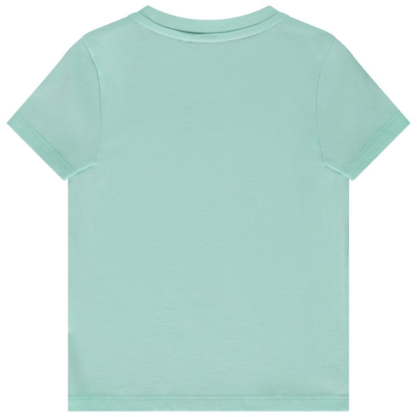 T-shirt manches courte print dino jetski pour bébé garçon - Vert