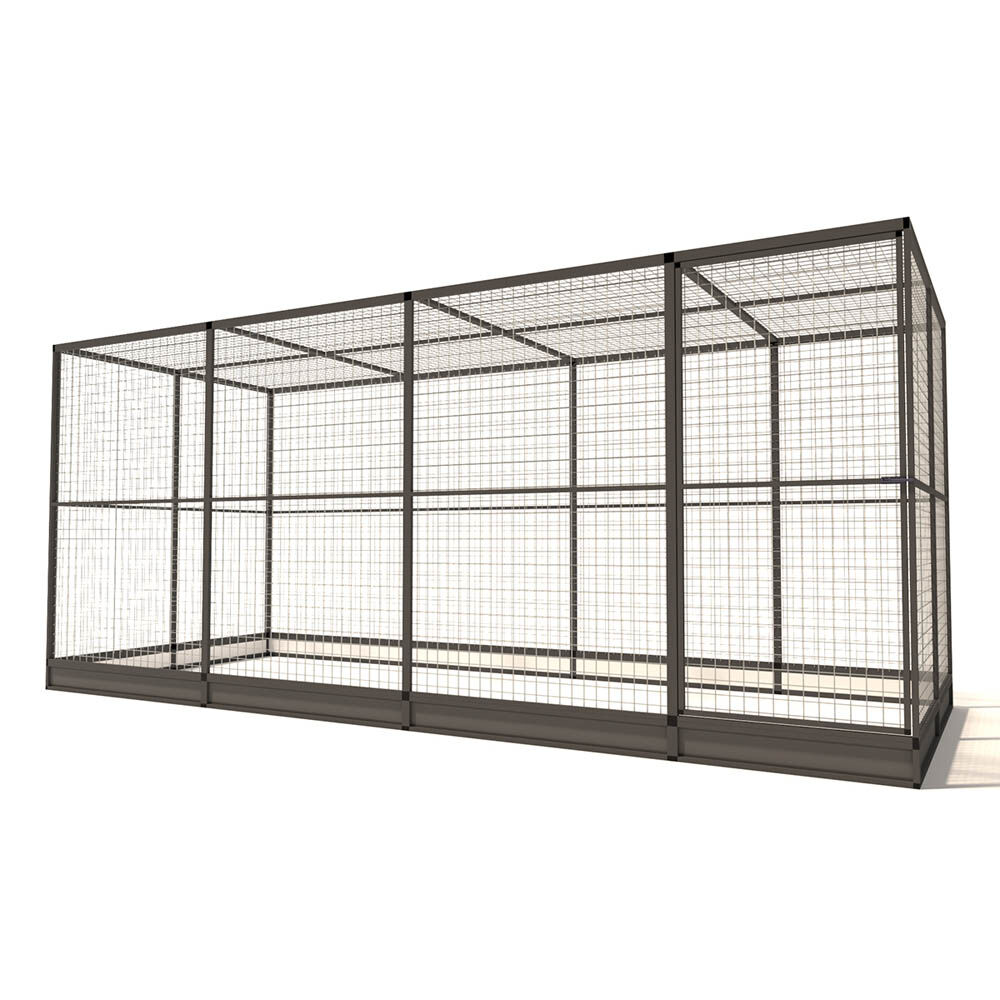 Glorenza Noa - Kattenren - Antraciet - 193x176x449 cm