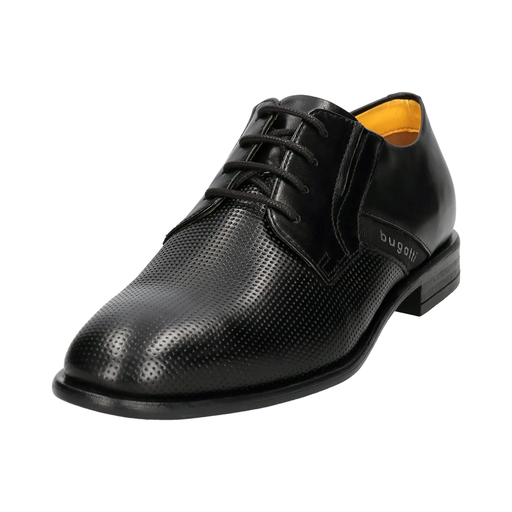 Leder Business Schnürer schwarz