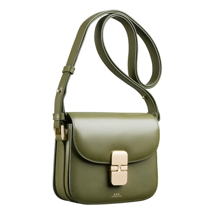 A.P.C. Sac Grace Mini Cuir Lisse | Vert