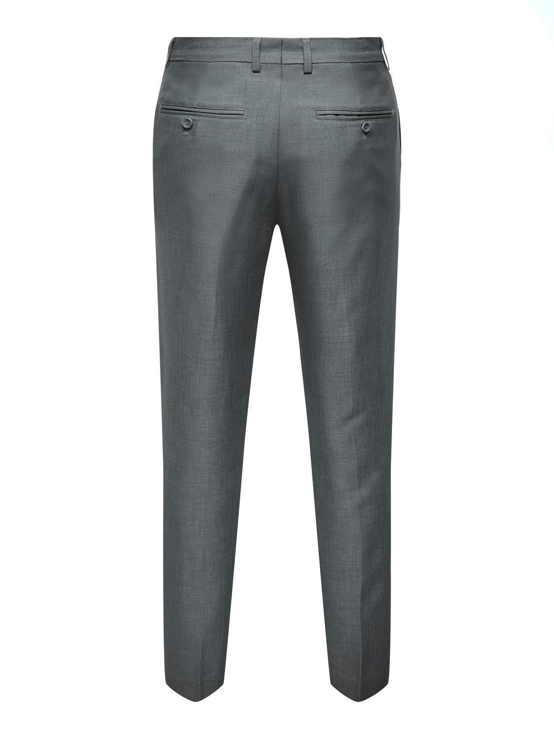 ONSEVE Anzughose Medium Grey Melange
