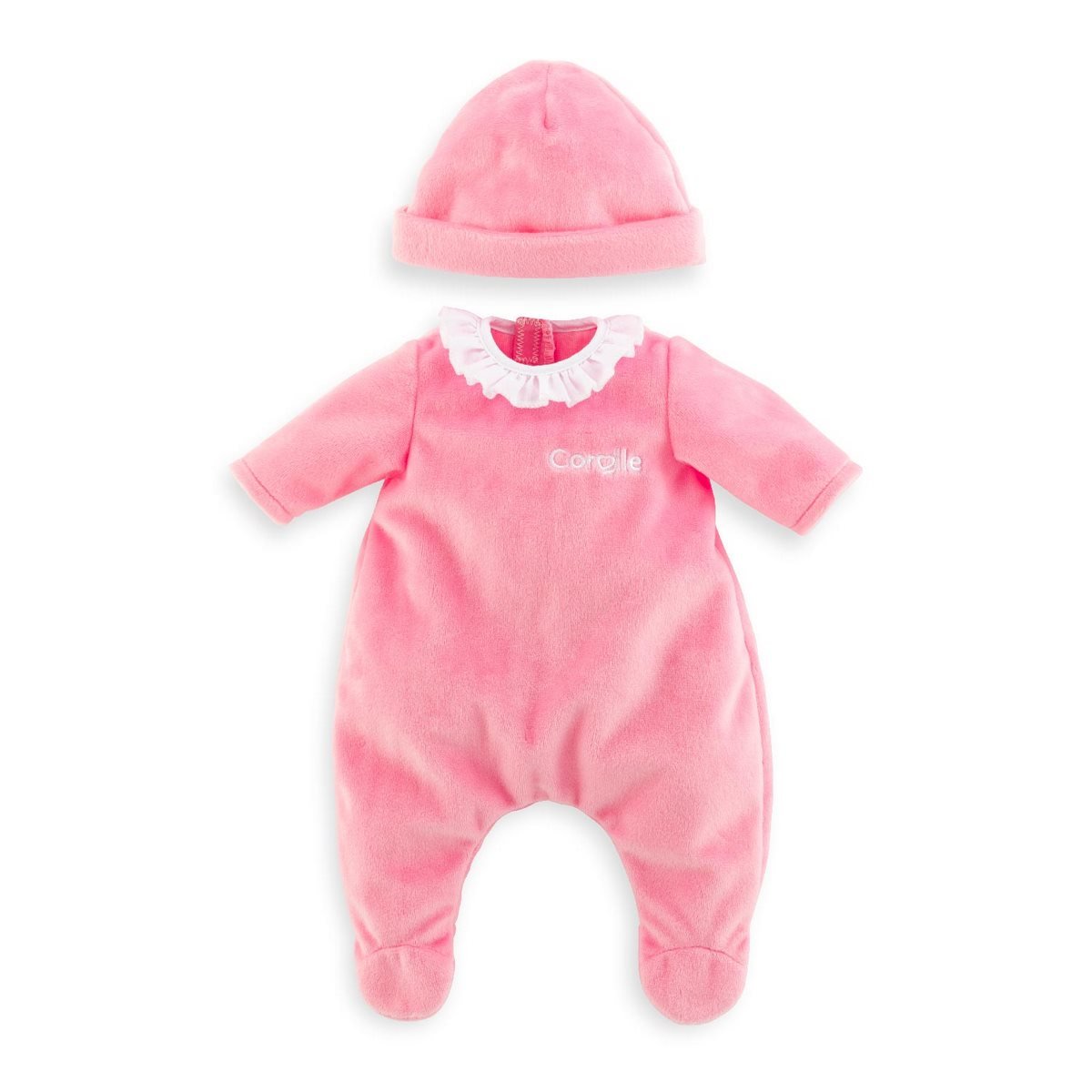Pyjama rose avec bonnet Mon Grand Poupon 36 cm
