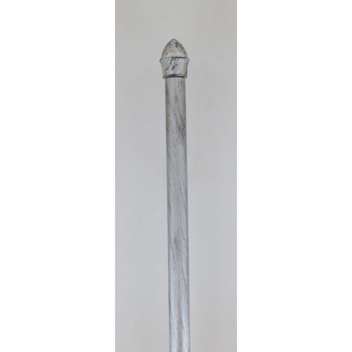 TRINGLE EXTENSI BISTROT 170X300 X1 ARGENT NOIR