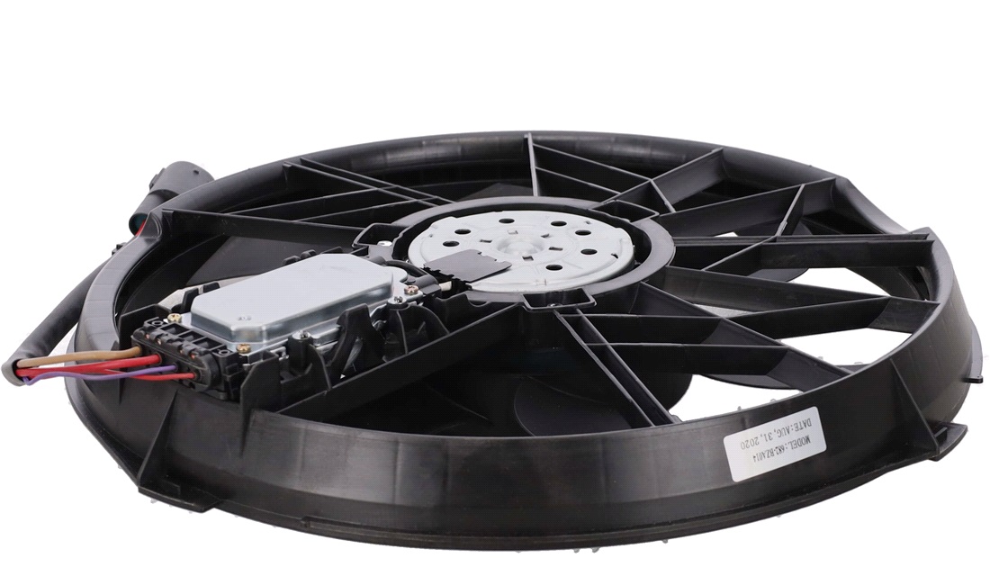 Ventilator, motorkøling