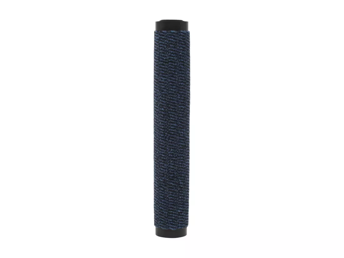 Paillassons rectangulaires 2 pcs 90 x 150 cm Bleu