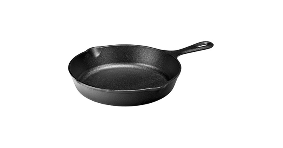 LodgeGietijzeren Braadpan met handgreep L6SK3 bak-/braadpan  (Zwart, Ø 22,9cm)