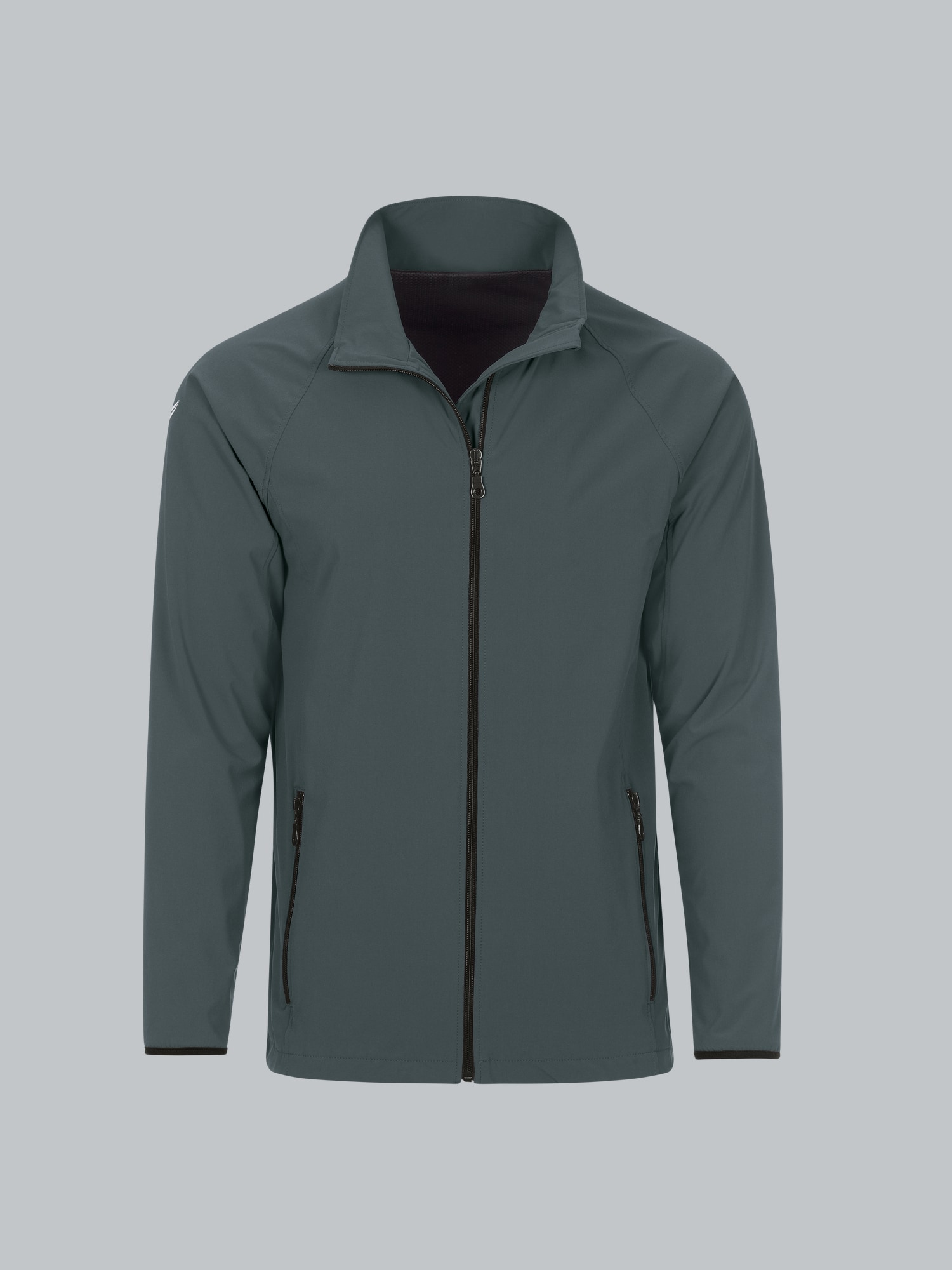 Raglan-Jacke mit Netzinnenfutter Anthrazit