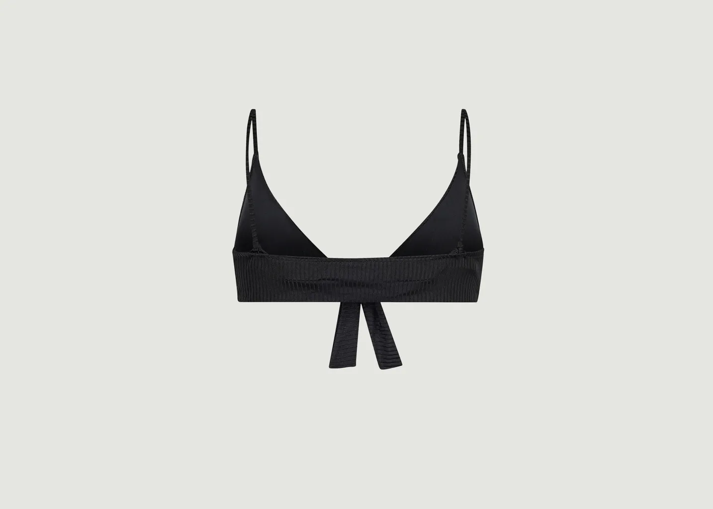 Top n°6 - Noir Rayé Satiné Posidonie