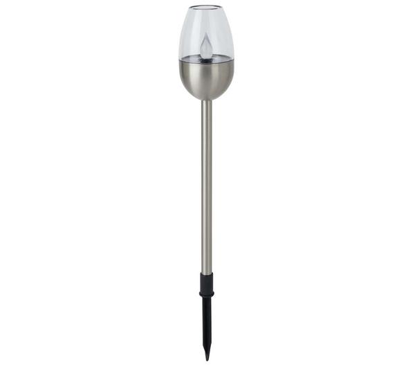 Dehner Solar-Edelstahlleuchte Jaro, 4er-Set