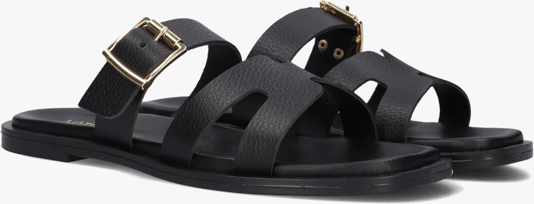 zwarte notre-v slippers 227226