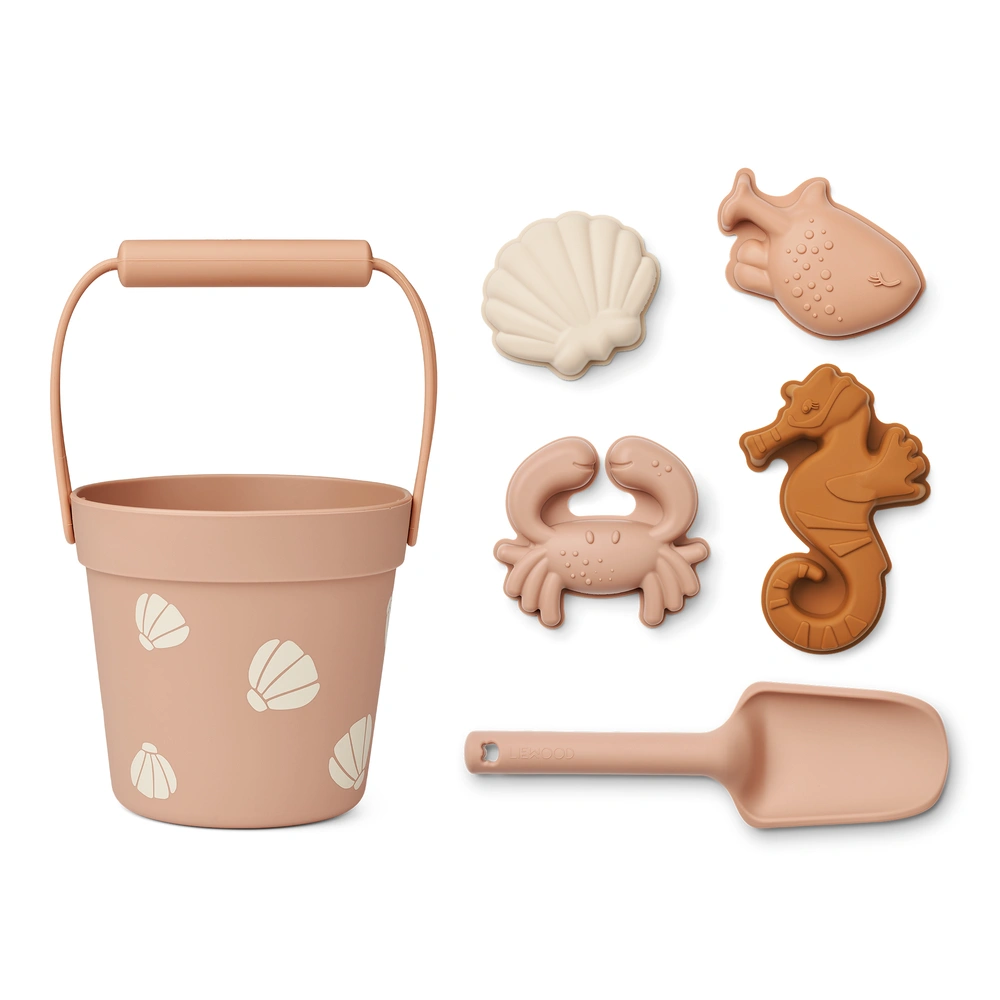 Sandspielzeug DANTE - BEACH SHELL 6er Set