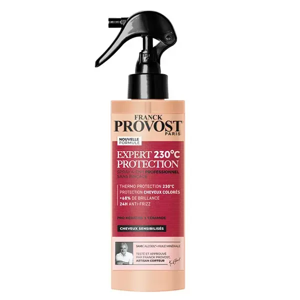 Franck Provost 4 em 1 Leave-In Tratamento Profissional de Proteção Especializada 230°C 190ml