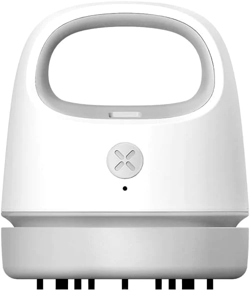 Mini aspirateur de table rechargeable par USB gris Vendos85