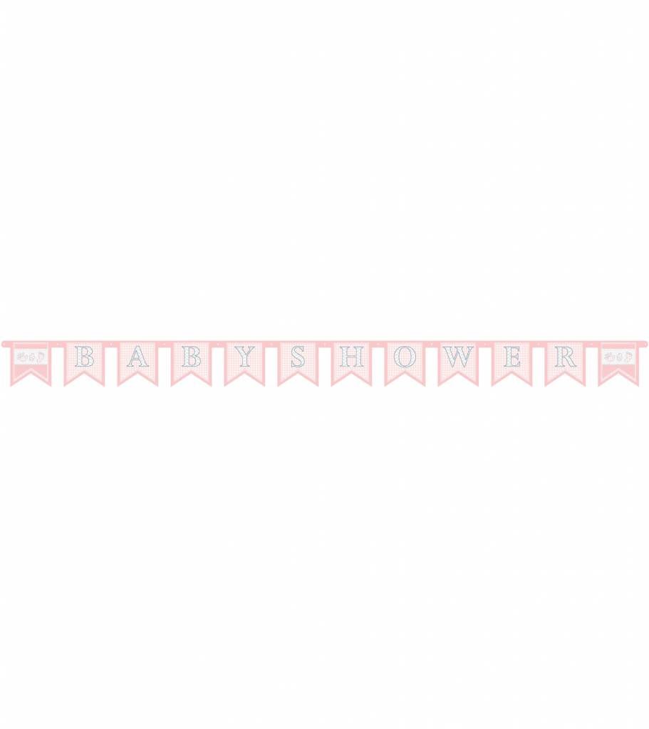Geboorteslinger Meisje Babyshower 6m