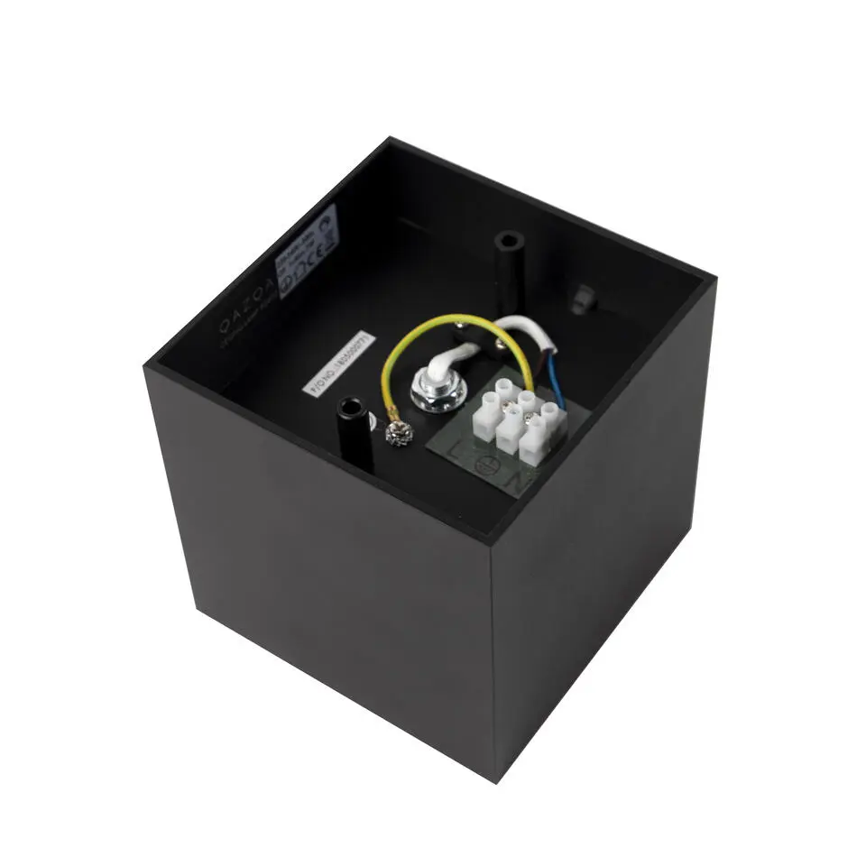 Qazqa opbouwspots box zwart g9