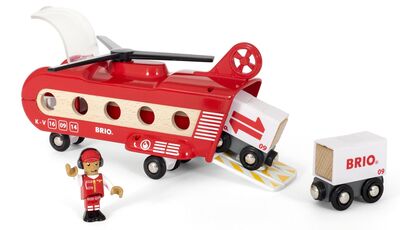 BRIO World 33886 Transport-Helikopter