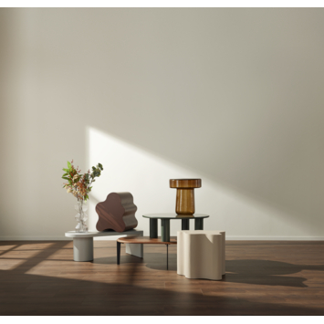 KARWEI salontafel Floris walnoot MDF hout 60 x 120 cm