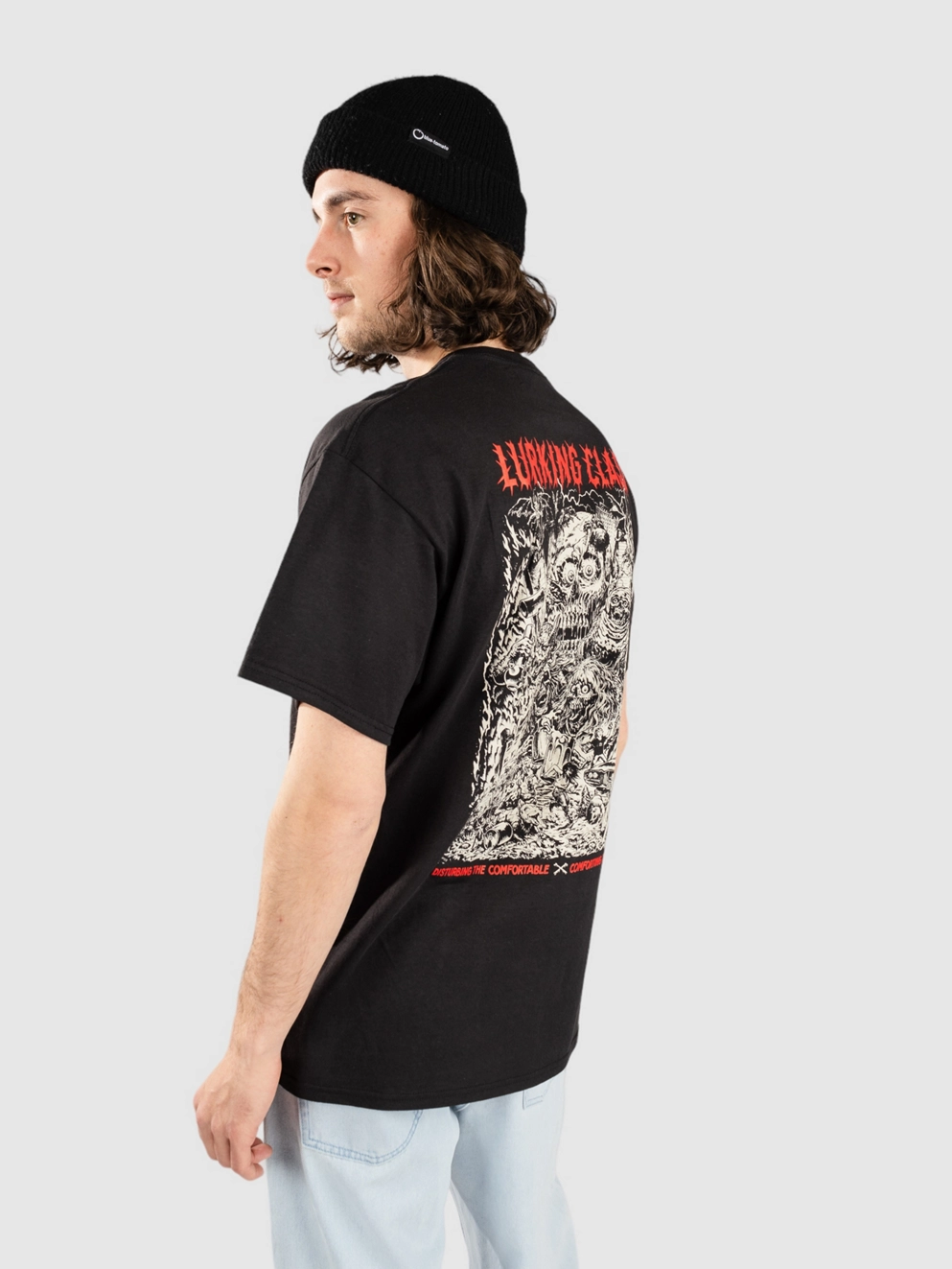 Lurking Class Global Infestation X Stikker T-Shirt black