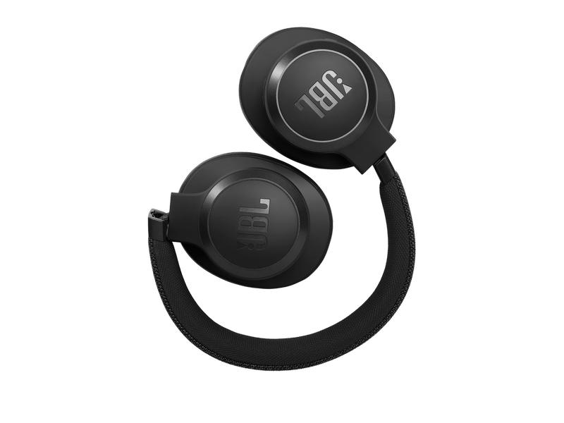 JBL Wireless Over-Ear-Kopfhörer LIVE 660NC Schwarz Kabelloser Over-Ear-Kopfhörer Mit Noise-Cancelling