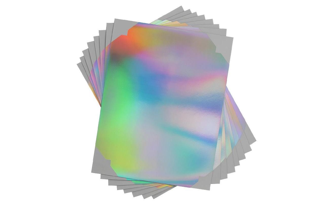 Stickerpapier Holo MehrfarbigKlebendes bedruckbares Papier