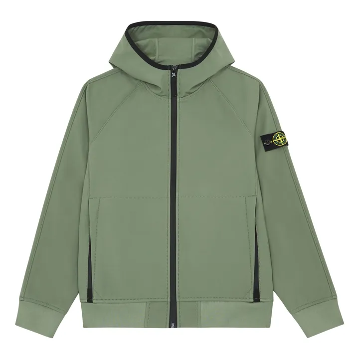 Stone Island Veste Capuche | Vert kaki