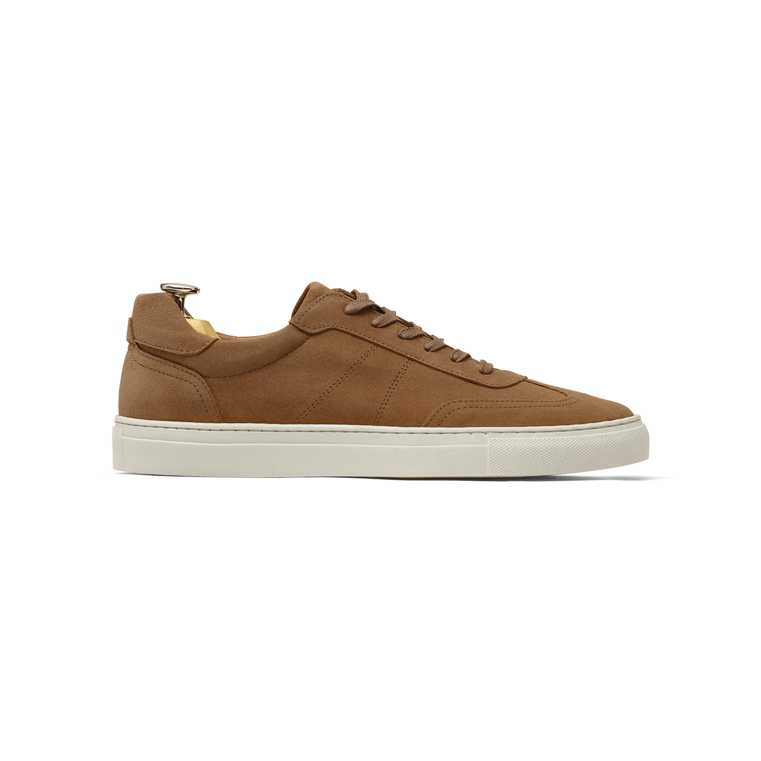 Kean-Sneakers / Basket en velours camel