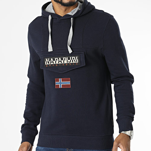 Sweat Capuche Burgee A4GBG Bleu Marine