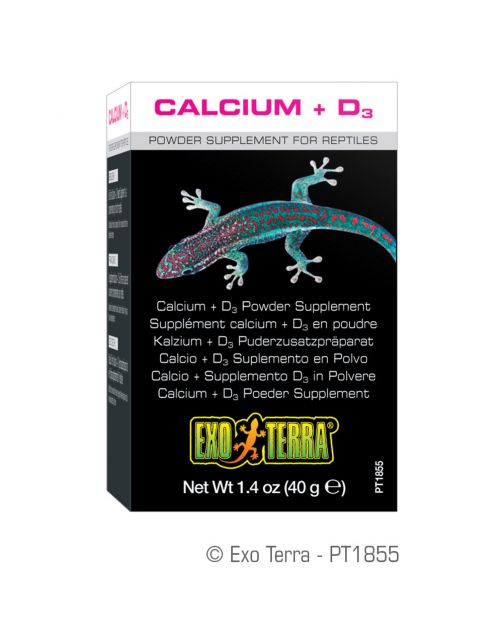 Exo Terra Calcium Met Vitamin D3 - Supplement