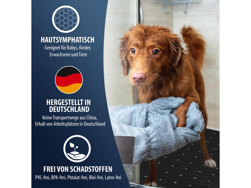 Ridder Duschwanneneinlage Playa 54 x 54 cm, Schwarz Dusch- und Wanneneinlage