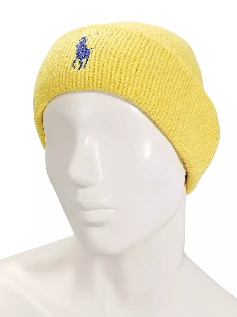 POLO RALPH LAUREN Mütze - Haube gelb