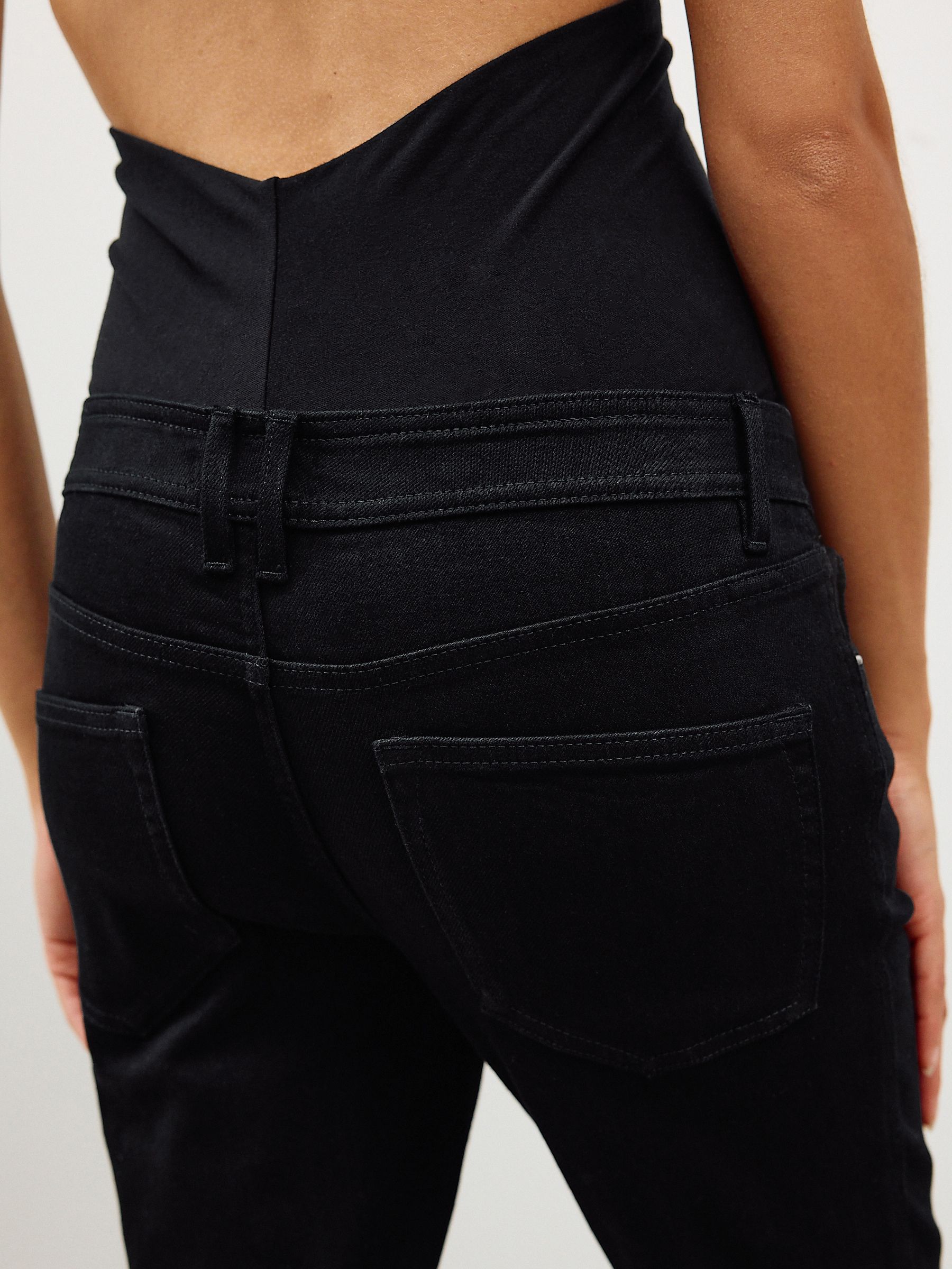Zwart - Skinny zwangerschapsjeans